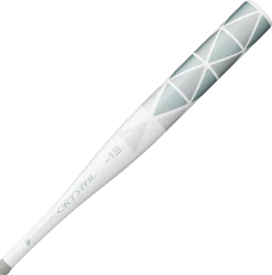 Easton 2018 Crystal (-13) Fastpitch Bat - White Gray
