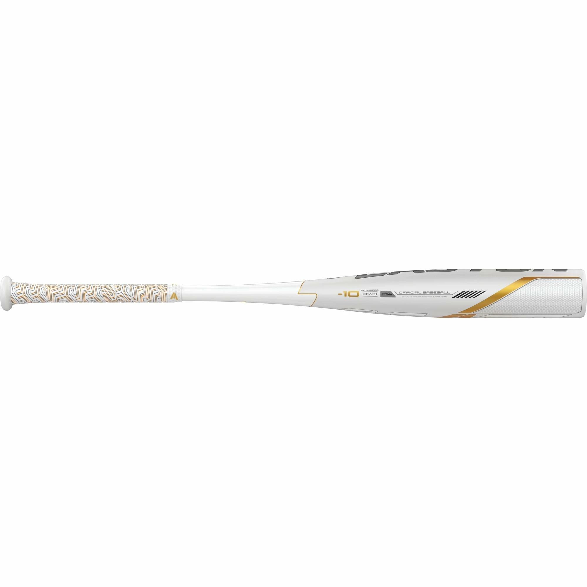 Easton 2019 Beast Speed (-10) Sr League 2 5/8" Bat - White - Image 3