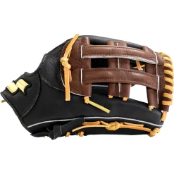 SSK Highlight Pro Series 12.50" Outfield Glove - Black Tan