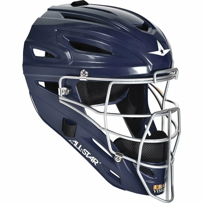 All-Star Adult System 7 MVP2500 Catcher's Helmet - Navy