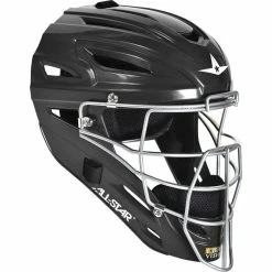 All-Star Adult System 7 MVP2500 Catcher's Helmet - Black