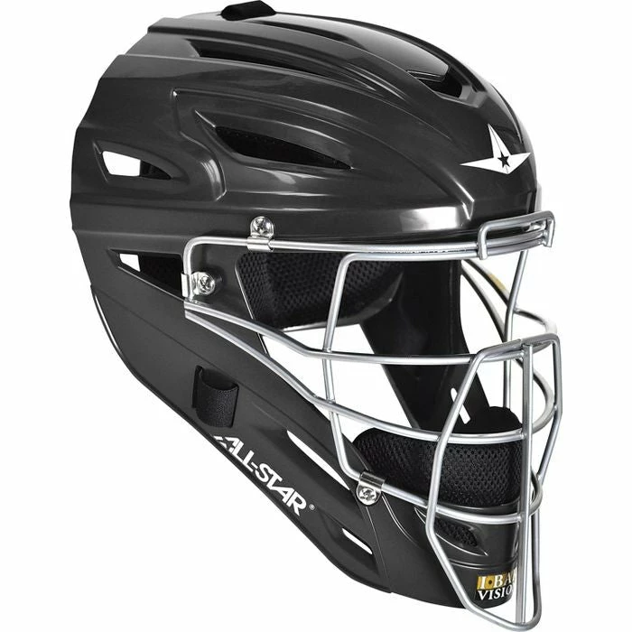 All-Star Adult System 7 MVP2500 Catcher's Helmet - Black