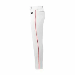 New Balance Adversary Adult Piped Pant - White Red