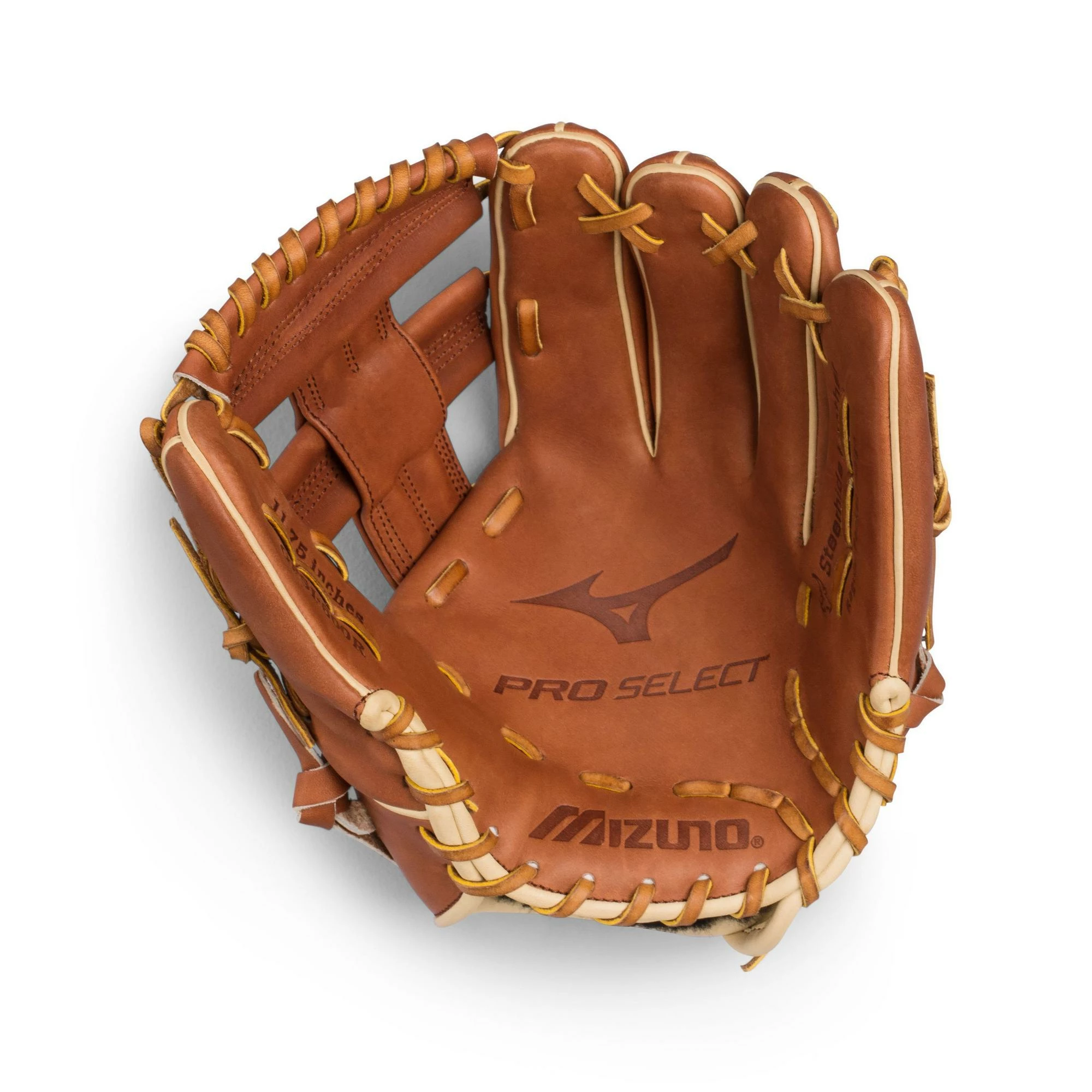 Mizuno Pro Selec 11.75" Outfield Glovet GPS1-600R - Brown - Image 2