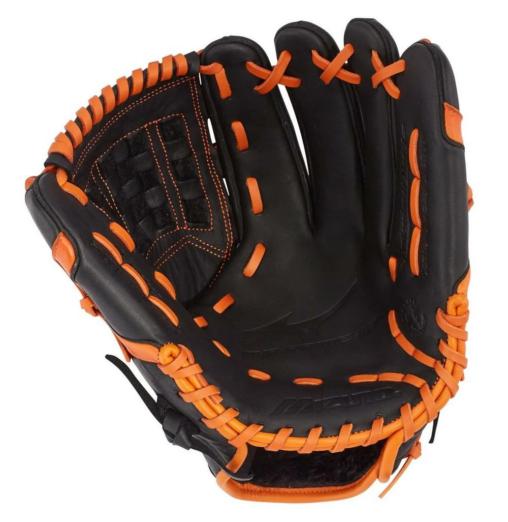 Mizuno MVP Prime SE 12.00" Infield Glove GMVP1200PSE7 - Black Orange - Image 2