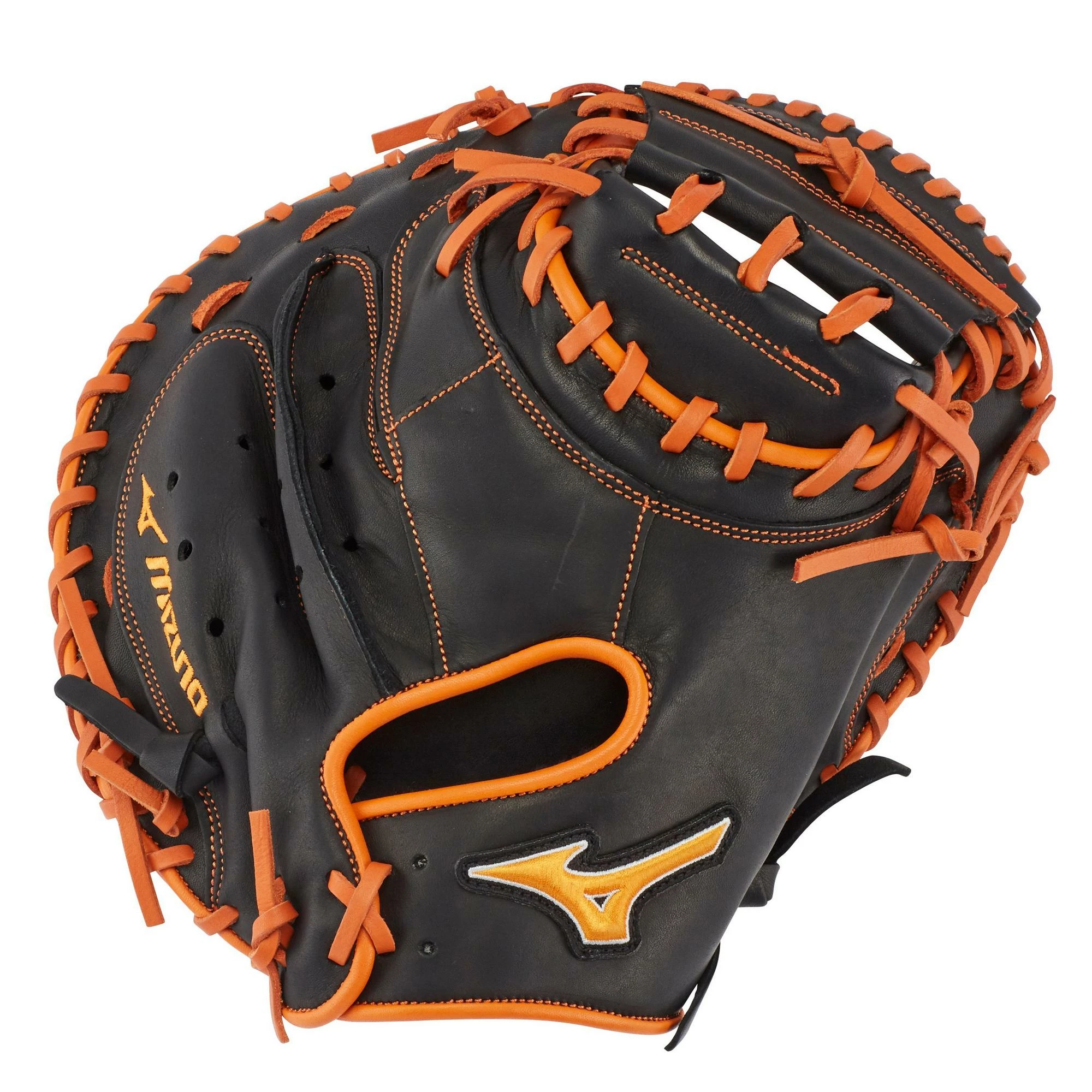 Mizuno MVP Prime SE 34.00" Catcher's Mitt GXC50PSE7 - Black Orange