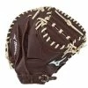 Mizuno Franchise Baseball 33.50" Catcher's Mitt GXC90B3 - Coffee Silver