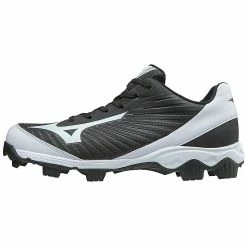 Mizuno Men's 9-Spike Advanced Franchise 9 Low Molded Cleats - Black White