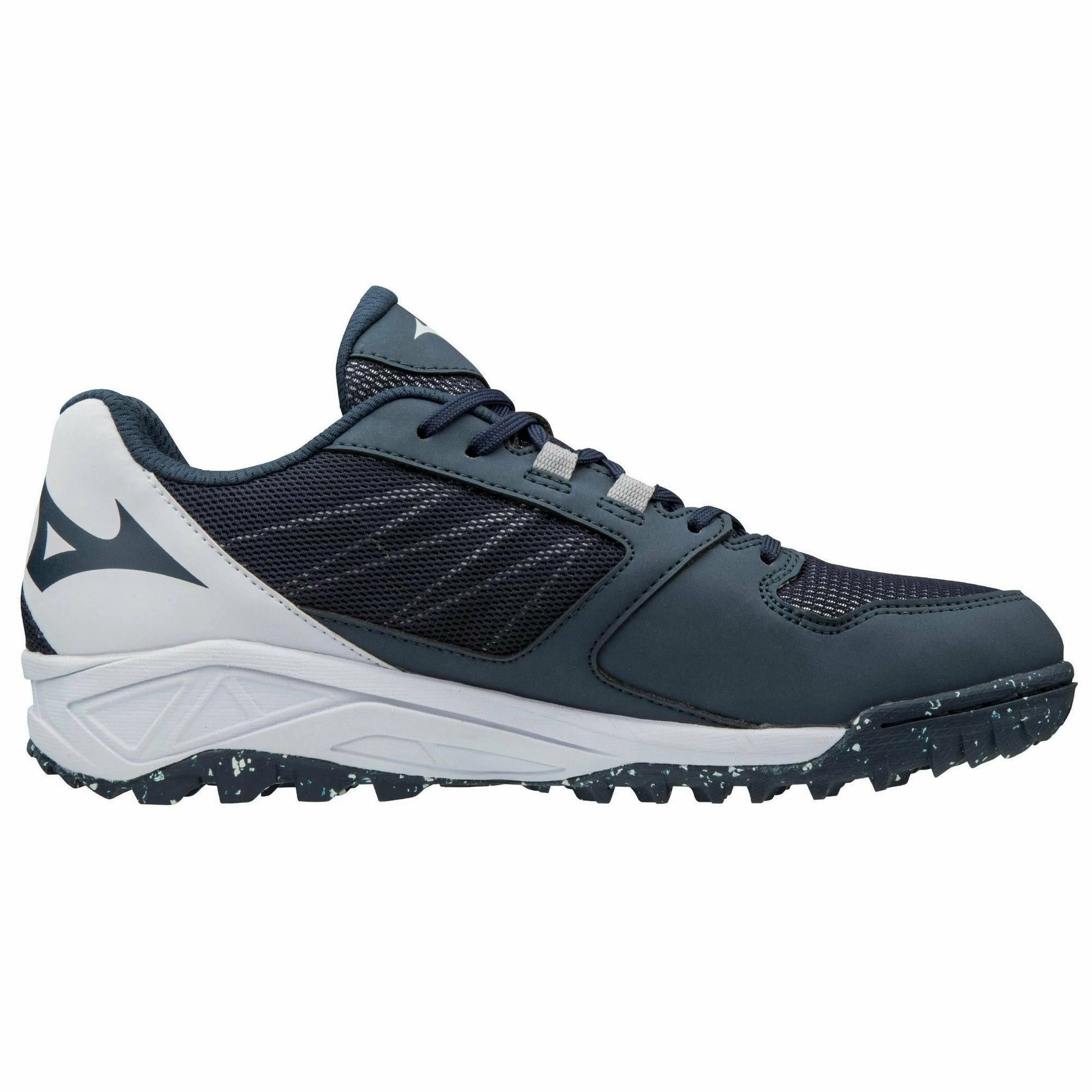 Mizuno Dominant All-Surface Low Turf Shoe - Navy White - Image 2