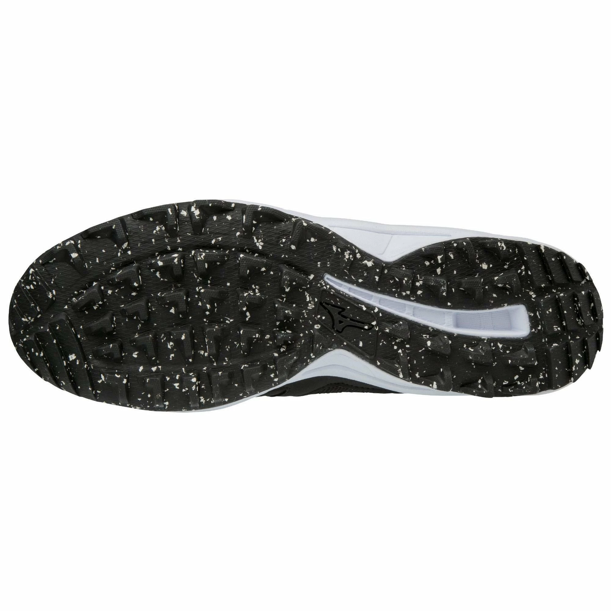 Mizuno Dominant All-Surface Low Turf Shoe - Black White - Image 3