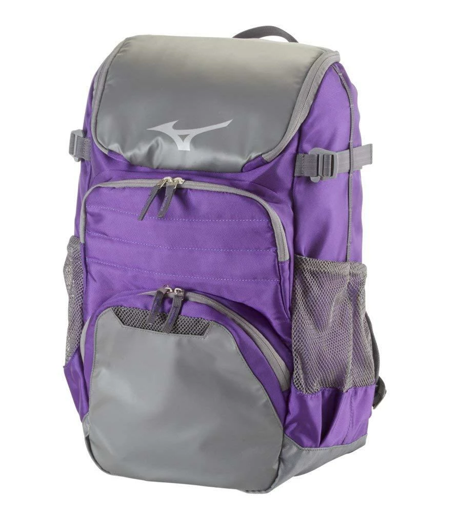 Mizuno Organizer OG5 Backpack - Purple Gray