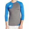 New Balance Asym Baseball Base Layer Right - Royal