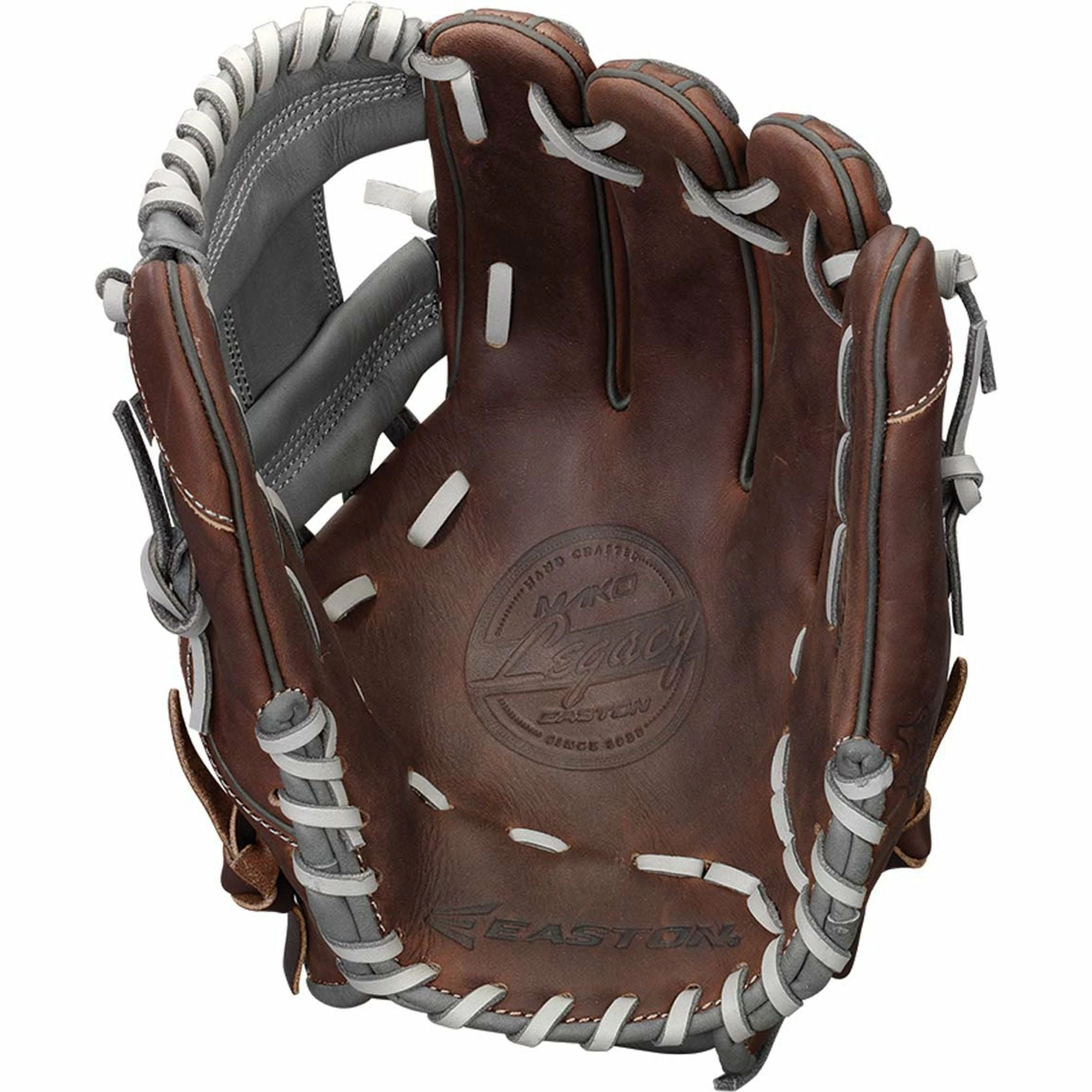 Easton Mako Legacy 11.50" I-Web Infield Glove - Brown Gray - Image 2