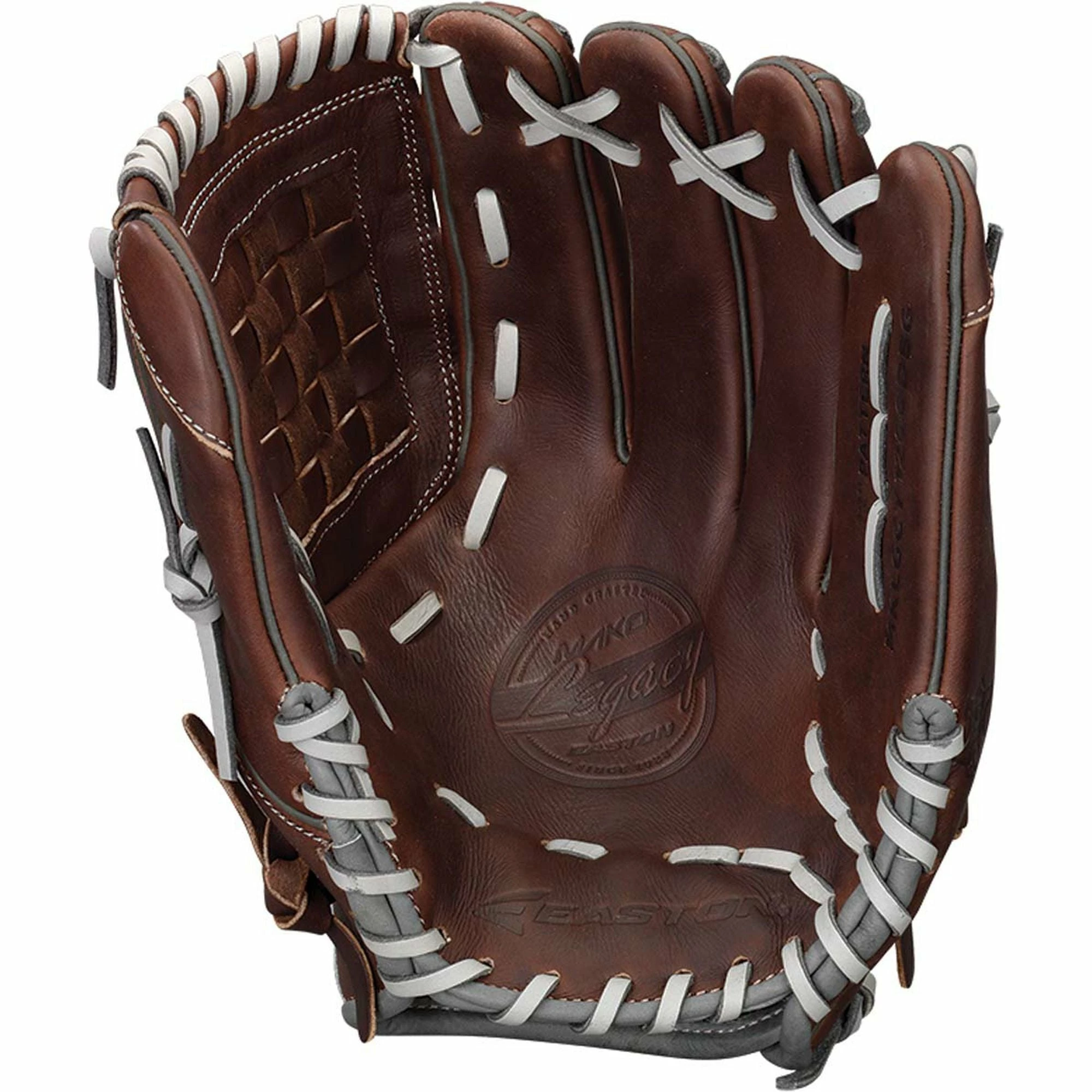 Easton Mako Legacy 12.00" Woven Web Infield Pitcher Glove - Brown - Image 2