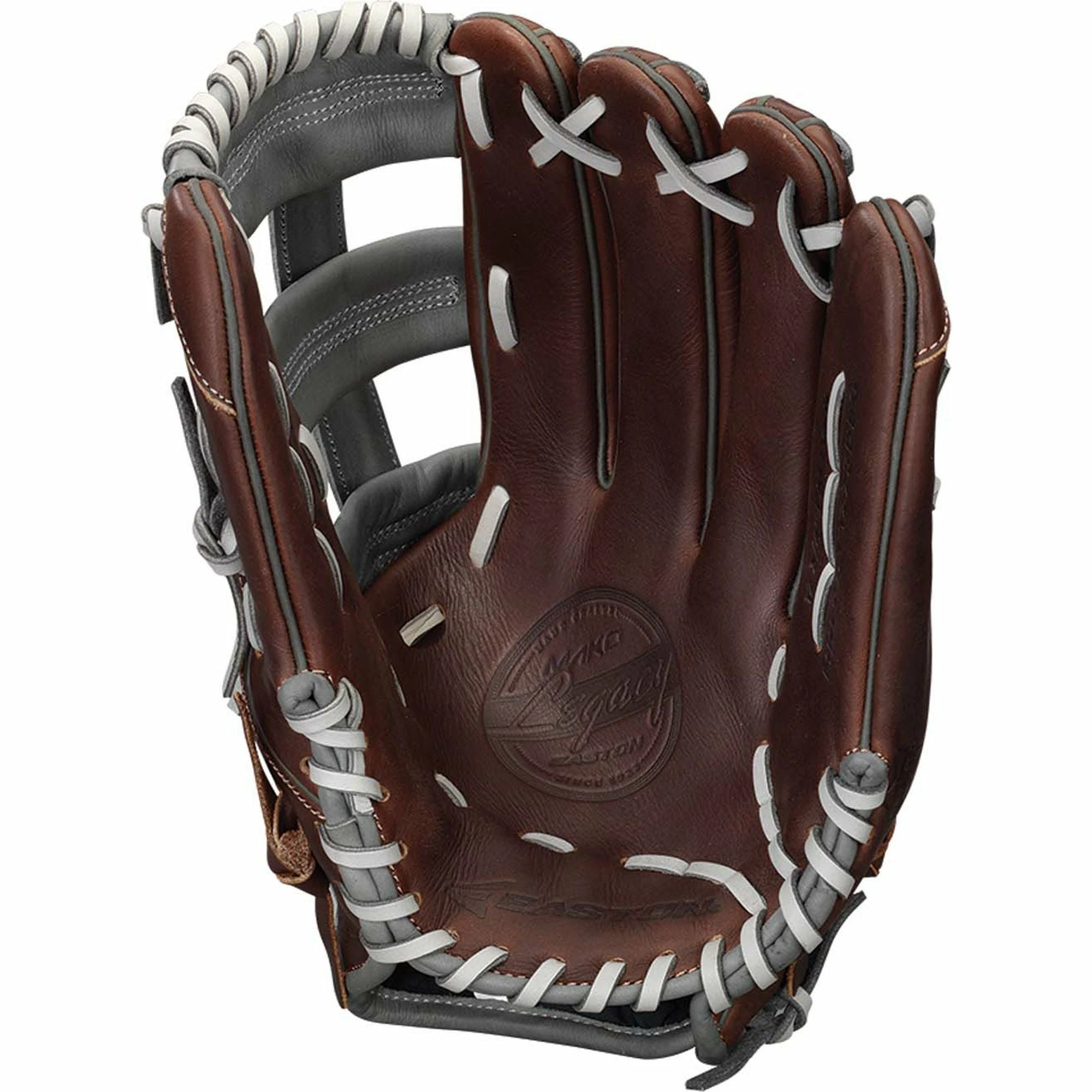 Easton Mako Legacy 12.75" H-Web Outfield Glove - Brown Gray - Image 2