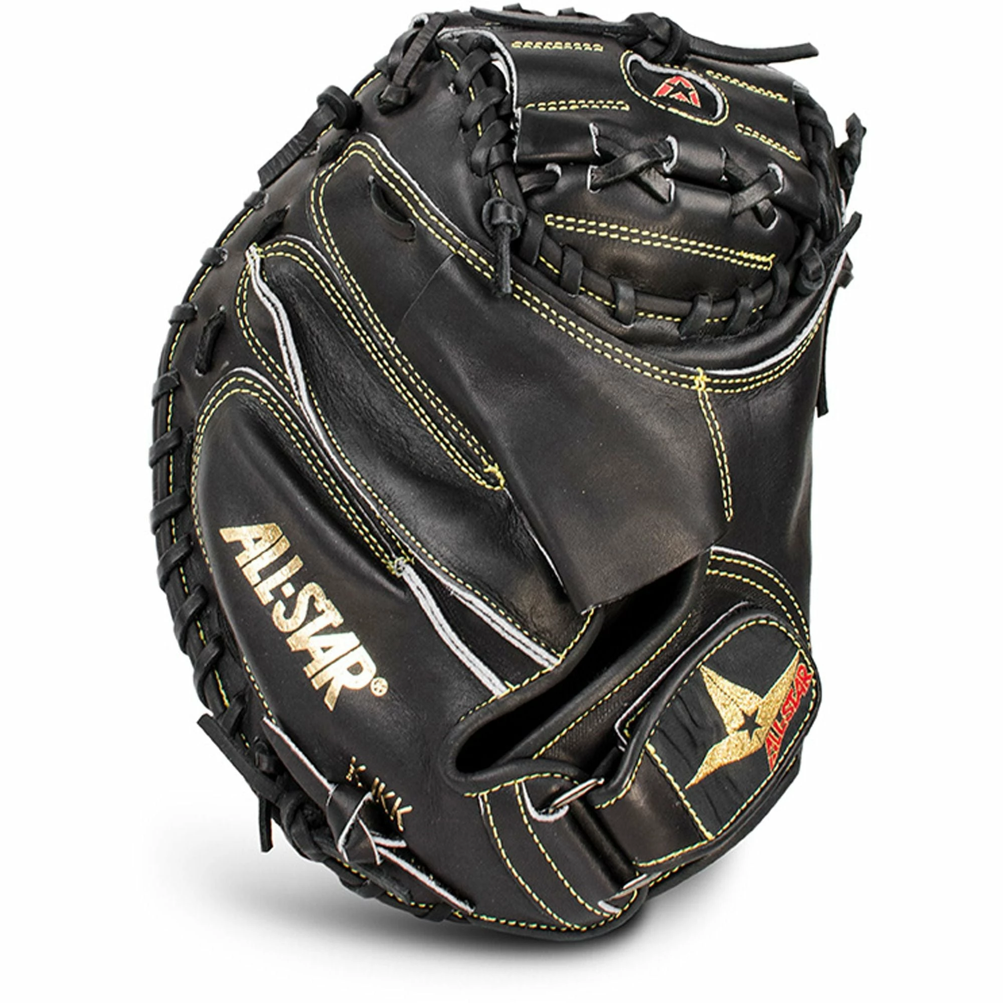 All-Star Pro-Elite Series 33.50" CM3000SBK-1 Catcher's Mitt - Black