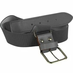 Twin City Adjustable Elastic Baseball Belts - Graphite
