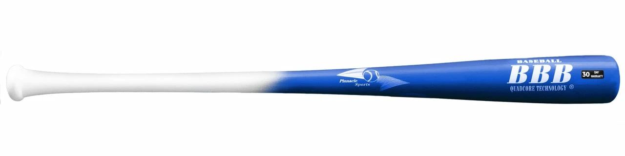 Pinnacle Sports BamBooBat Adult HWBU30 Bamboo Bat - White Royal
