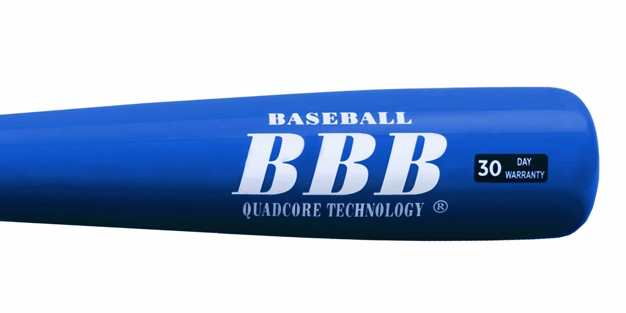 Pinnacle Sports BamBooBat Adult HWBU30 Bamboo Bat - White Royal - Image 2