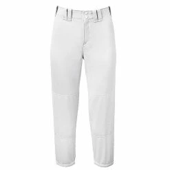 Mizuno Select Belted Low Rise Fastpitch Pant - White