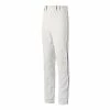 Mizuno Youth Select Pro Piped Pants - White Navy