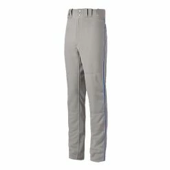 Mizuno Youth Select Pro Piped Pants - Gray Royal