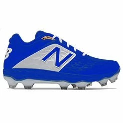 New Balance 3000v4 TPU Molded Cleat Low-Cut - Royal White