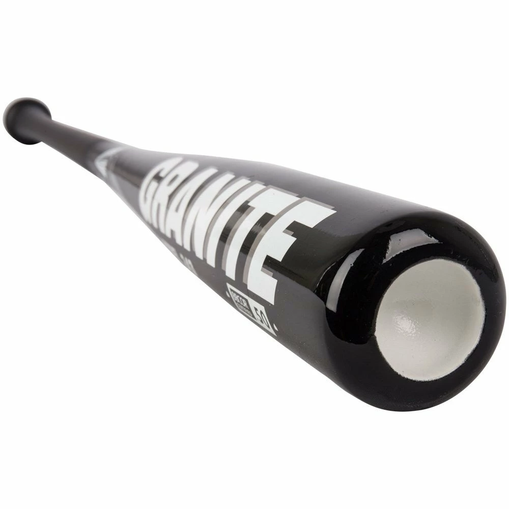 Pinnacle Sports Pinnacle Granite Adult Bamboo Hickory Bat - Black - Image 2