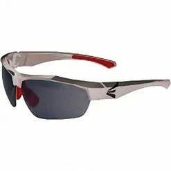 Easton Flare Sunglasses - Silver Red Frame