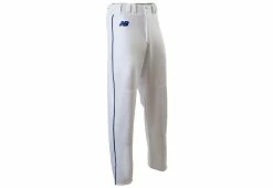 New Balance 2000 Adult Piped Open Cuff Pant - White Royal