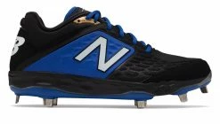New Balance 3000v4 Fresh Foam Metal Cleats Low Cut - Black Blue