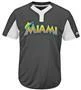 Majestic IY83-I383 MLB Premier Eagle 2-Button Jersey - Miami Marlins