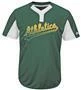 Majestic IY83-I383 MLB Premier Eagle 2-Button Jersey - Oakland Athletic