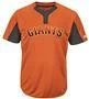 Majestic IY83-I383 MLB Premier Eagle 2-Button Jersey - SF Giants