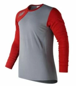 New Balance Seamless X4J Asymmetrical Shirt Right - Red