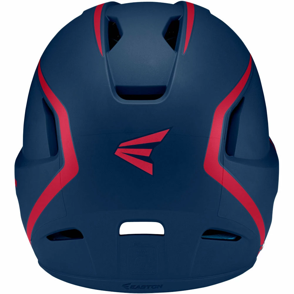 Easton Z5 2.0 Matte Two-Tone Batting Helmet - Navy Red - Image 2