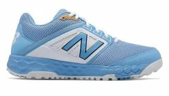 New Balance 3000v4 Fresh Foam Turf Baseball Shoe - Baby Blue White