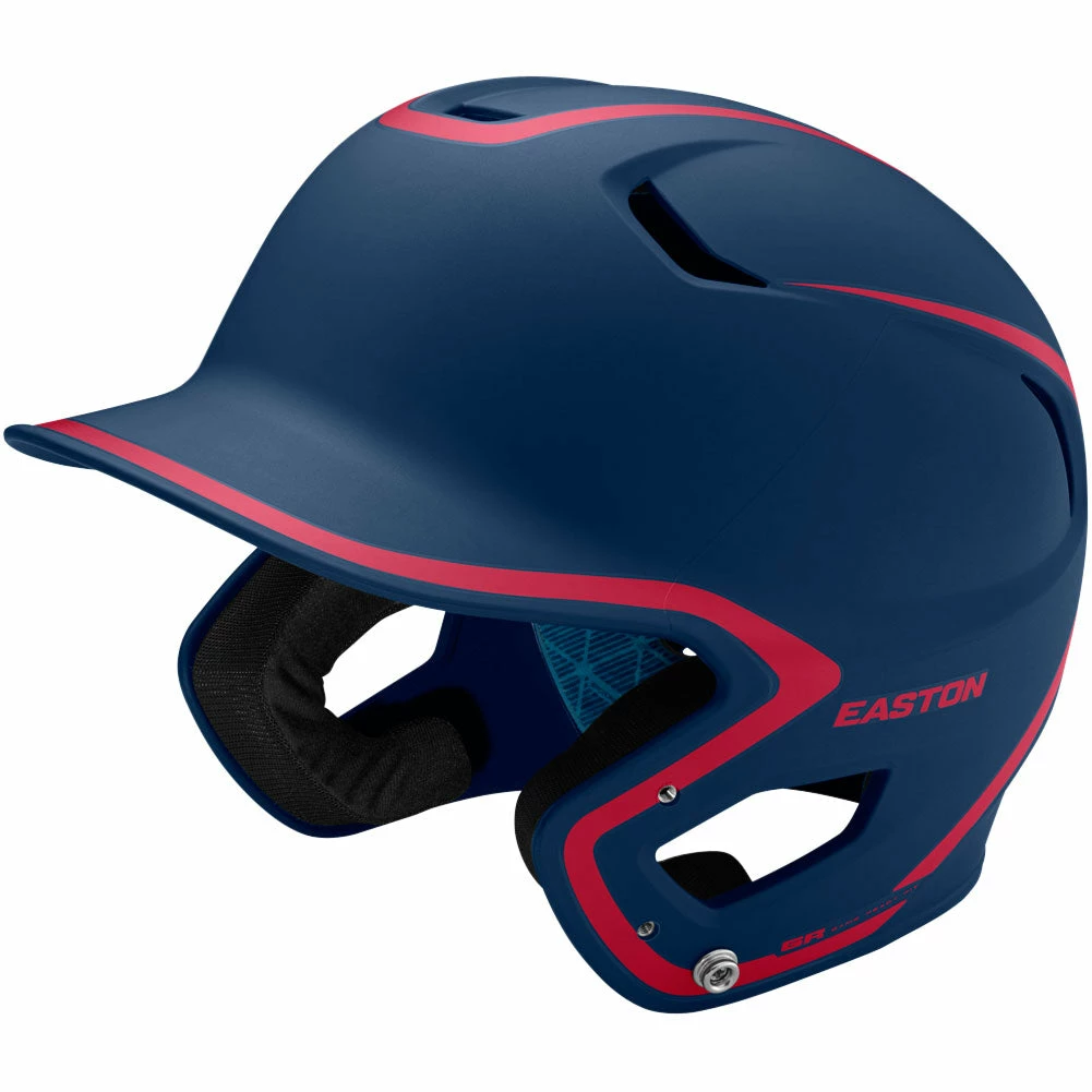 Easton Z5 2.0 Matte Two-Tone Batting Helmet - Navy Red