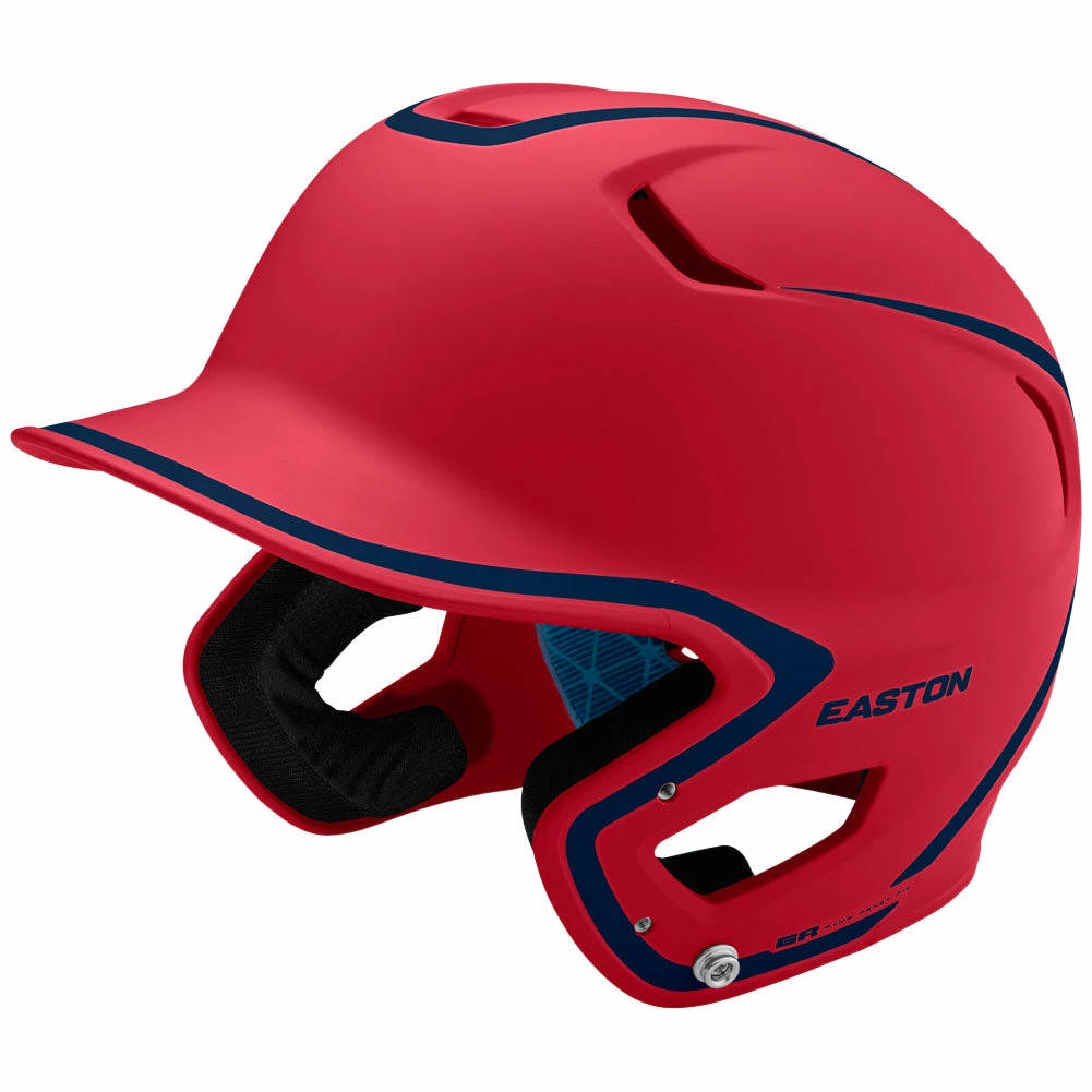 Easton Z5 2.0 Matte Two-Tone Batting Helmet - Red Navy