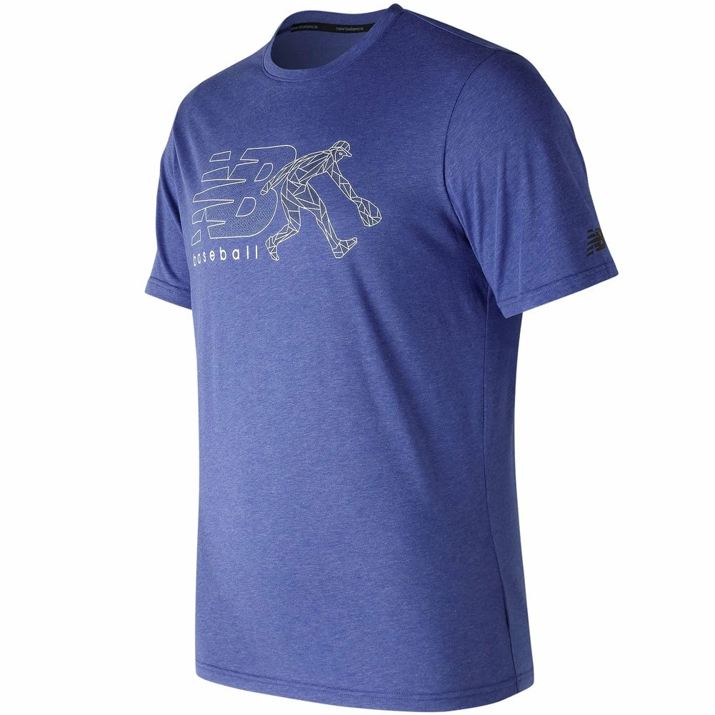 New Balance Men's Beta Baseball 5050 T-Shirt - Royal